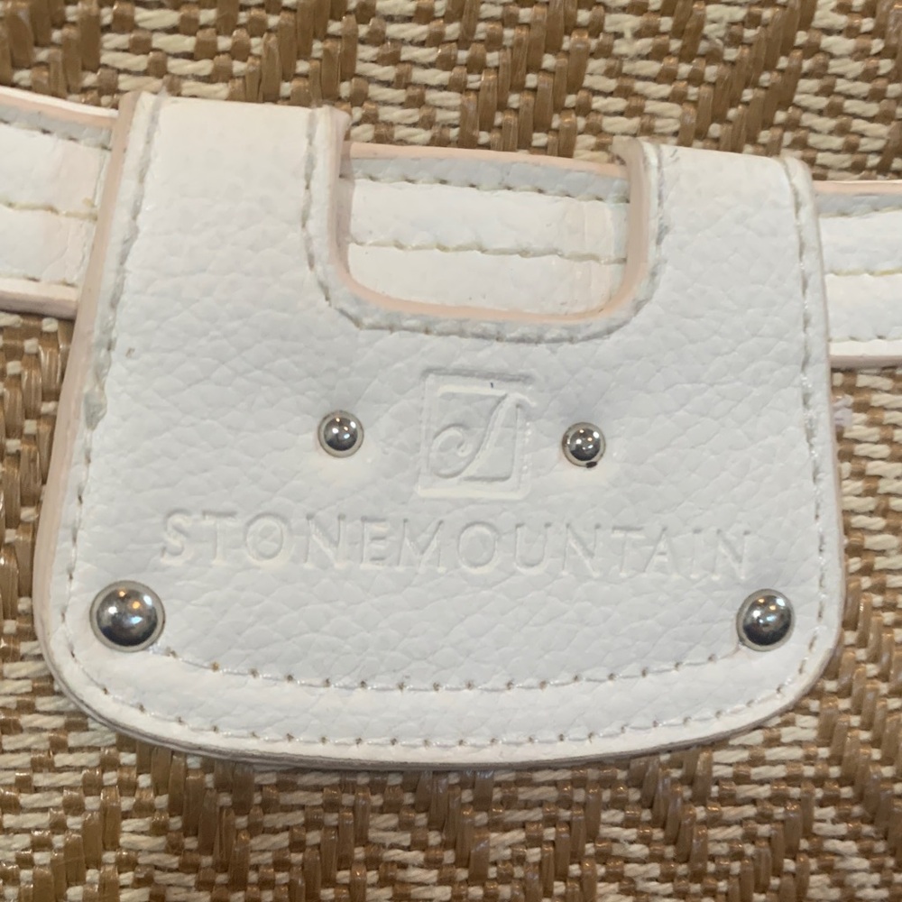 Stone Mountain Accessories Cream and Brown Shoulder Bag - Picture 2 of 8